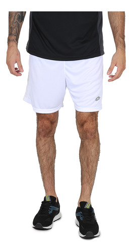 Short Urbano Lotto Msp Hombre En Blanco