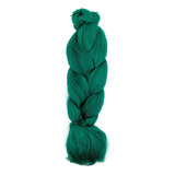 Cabelo Sintético Jumbo 399 Gr Para Tranças Ser Mulher Fibras Cor Jumbo - Emerald