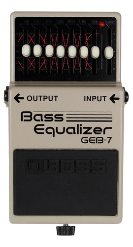 Pedal Efecto P/ Bajo Boss Geb7 Ecualizador Prm