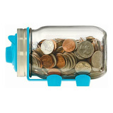 Jarware 82637 Piggy Bank Lid For Regular Mouth Mason Jars,