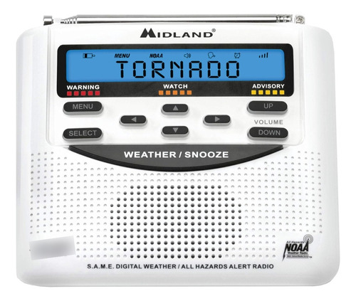 Midland Wr120 Radio Sistema Alerta Sismica Meteorologica