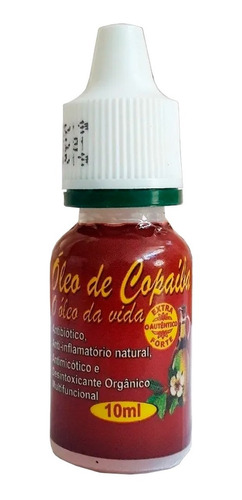 24 Und. Óleo De Copaíba Natural Original 10 Ml Revenda