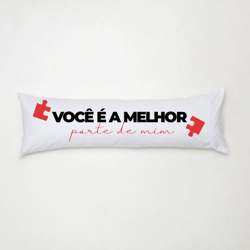 Travesseiro De Corpo 1,30m X 38cm 2 Peças - Melhor Parte