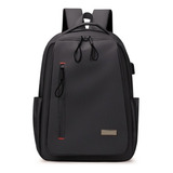 Mochila Ligera Casual Con Cargador Usb De Gran Capacidad