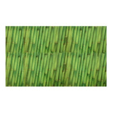 Mantel Verde Pvc Hule Cañas De Bamboo 1,40 X 2,50 
