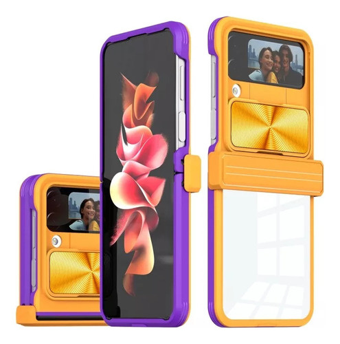 Funda Samsung Galaxy Z Flip 3 360 Full Body Con Bisagra