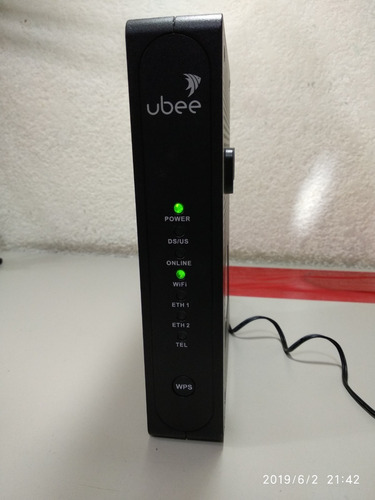 Cable  Modem Ubee  Ubc1307 Docsis 3.0 Cablemodem