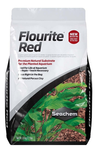 Sustrato Seachem Flourite Red 3.5 Kg - Plantado