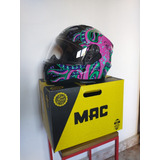 Casco Integral Mac Bass Octupus, Edición Limitada