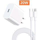 Paq. De 50 Cargadores 20w Para iPhone Mayoreo Foxconn