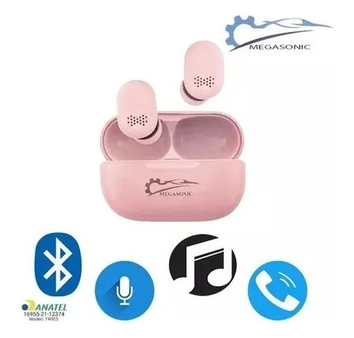 Fone De Ouvido Tw925 Wireless Sem Fio Bt V5.1 In-ear Estéreo