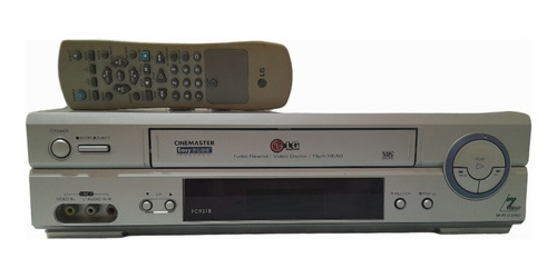 Vídeo Cassete LG 7 Cabeças Turbo Rewind Hi-fi Stereo Master