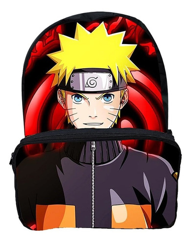 Bolsa Mochila Escolar Naruto Top Para Viagem Lazer Promoção 