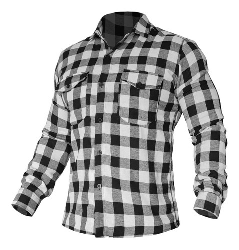 Camisa Xadrez Masculina Flanelada Blusa Manga Longa Promoção