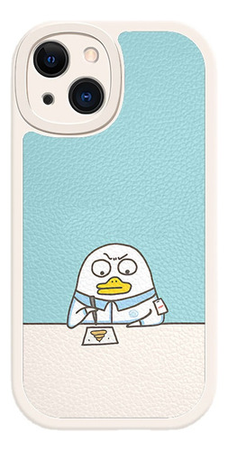 Bonita Funda De Teléfono De Silicona Con Diseño De Pato Con