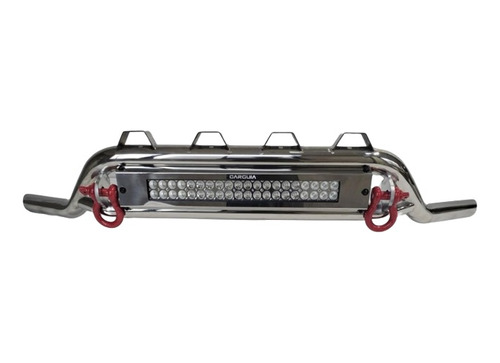 Tumbaburros Bumper Barra Led Np300 2016 - 2023 Inox