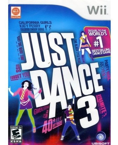 Videojuego Just Dance 3 Para Wii