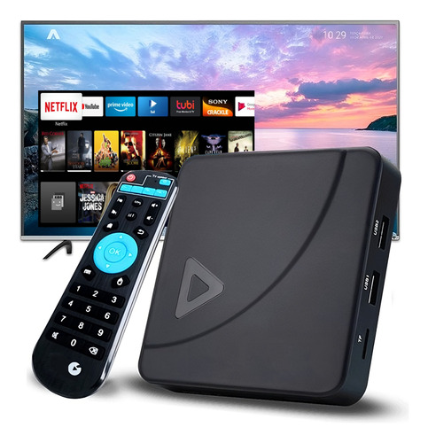 Aparelho Transforme Tv Box 4k Android Filmes Séries Promoção