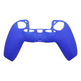 Funda Silicon Compatible Con Control Ps5 Azul