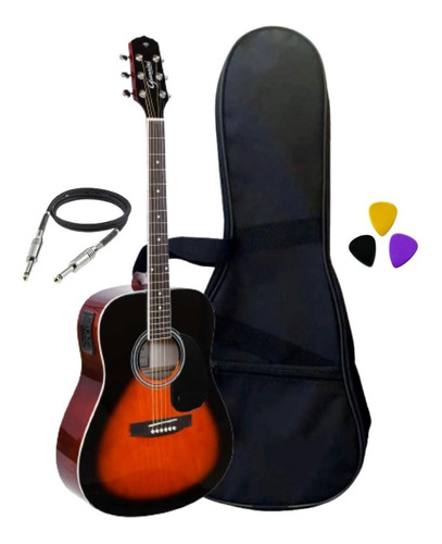 Violão Aço Eletroacústico Giannini Performance Gd-1 Eq (3ts)