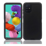 Funda 3 En 1 Antigolpe  Para Samsung Galaxy A71 