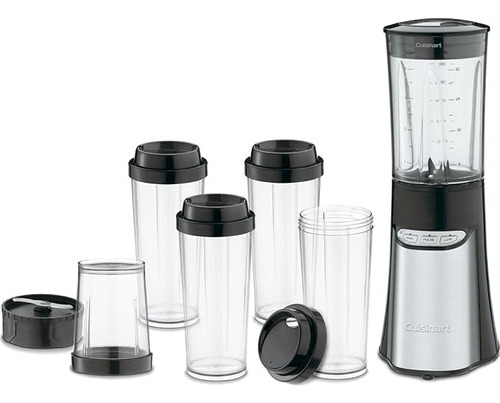 Cuisinart Cpb-300 Licuadora Compacta Con Vasos De Viaje