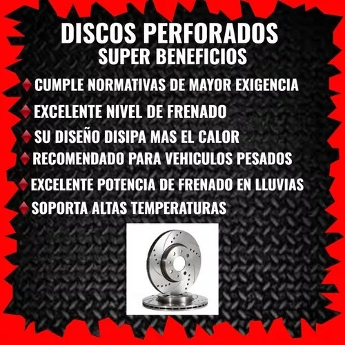 Disco De Freno Perforado Delant Toyota Tundra 2009 31482 Foto 3