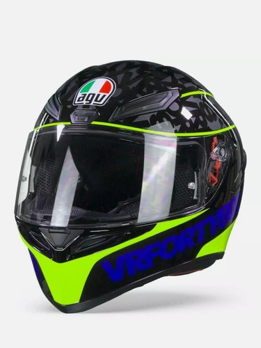 Casco Agv K1 Valentino Rossi Europa Pista Gp Moto Shoei Cbr