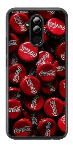 Funda Protector Para Huawei Coca Cola Tapas Corcholatas Logo