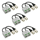 5 Pares (10 Unidades) Conector Balun De Video Pasivo, Hd Min