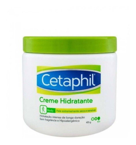 Cetaphil Creme Hidrat Corp Extremamente Seca E Sensível 453g