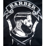 Capa De Corte Silver Barbería Peluquería Art. 533 Tattoo