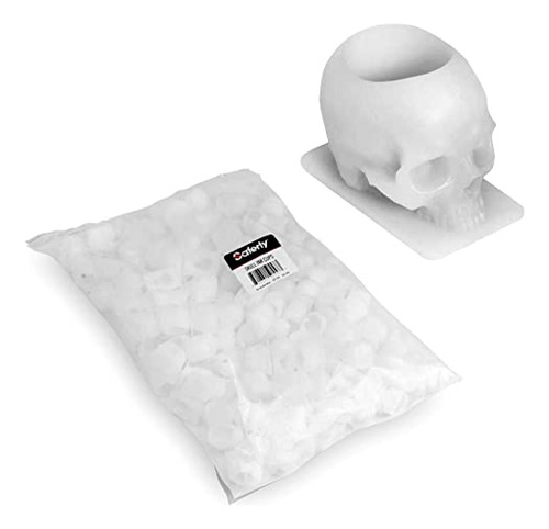 Soporte Saferly Skull Tattoo Ink Caps Tazas Para Tatuar,  De