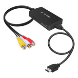 Y) Convertidor Gift Rca A Hdmi Composto For Hdmi