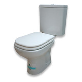 Set De Baño Completo Moderno Cuadrado Porcelana Blanco