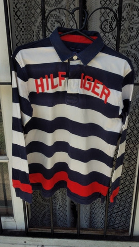 Chomba Manga Larga Tommy Hilfiger (no Polo, Lacoste, Nike)