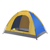 Carpa Camping Armable Impermeable Para  4 Personas