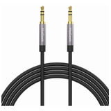 Cable Auxiliar De Audio 3,5 Mm Macho A Macho | 3 M / Negro