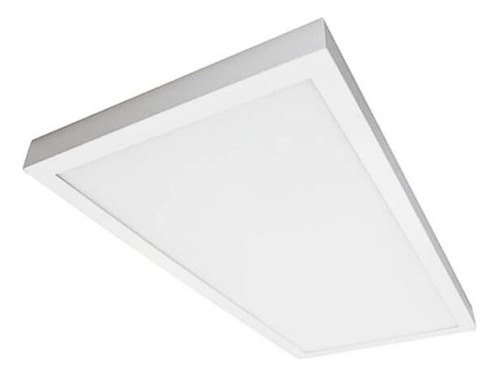 Panel Plafon Spot Led Techo Aplicar Rectangular Led 60x30cm 