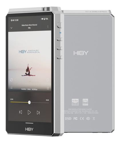 Hiby R6 Iii Reproductor De Audio Digital Portatil Hi Res Mp3