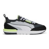 Zapatillas Puma R22 Sportstyle Unisex Moda Negro