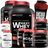 1 Combo 2x Whey Protein+2xbcaa+2xcrea+ 2xglutamina+copo