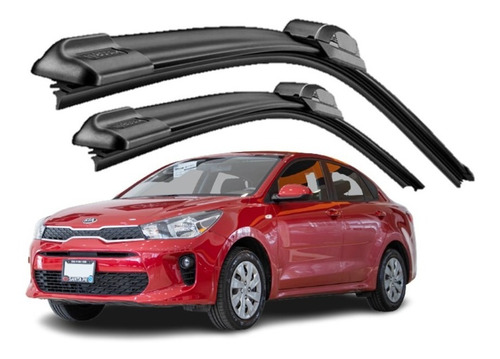 Kit Limpiaparabrisas Para Kia Rio Sedan 2018 2019 2020 2021