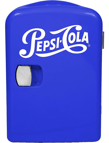 Mini Nevera Con Diseño De Pepsi Con Capacidad De 4 L Curtis