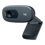Cámara Webcam Logitech Hd C270 Micrófono 720p Hd 960-000694