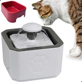 Fonte Bebedouro De Água 2.5l Filtro Cães E Gatos Premium Pet