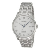 Reloj Seiko Presage Caballero Automatico Srpc79j1 Blanco