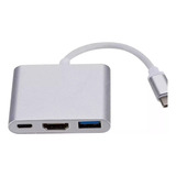 Adaptador Convertidor Usb 3.1 Tipo C A Usb Hdmi Usb-c Hembra