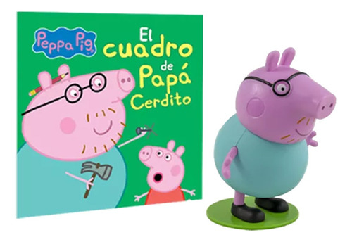 Colección Casa De Peppa Pig Cuento + Figura - Elije El Tuyo