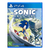 Sonic Frontiers  Standard Edition Sega Ps4 Físico